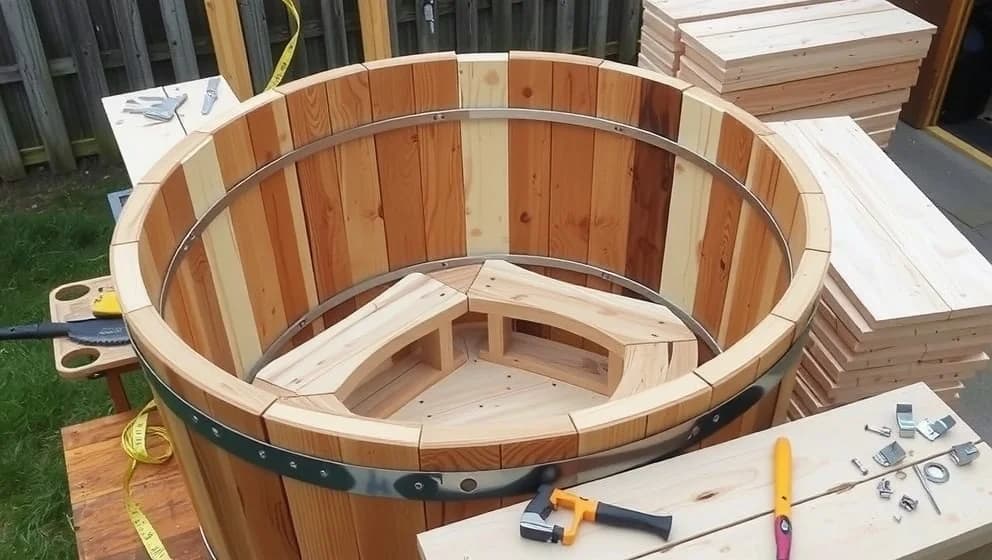 Bygga egen badtunna i trä själv