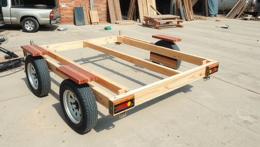 Bygga egen båttrailer själv