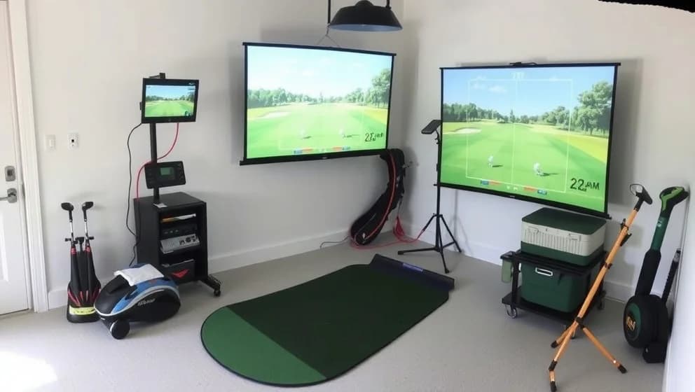 Bygga egen golfsimulator hemma