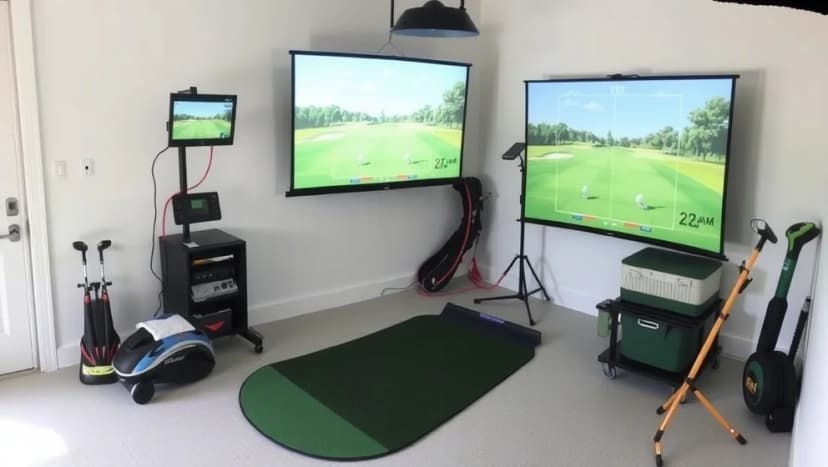 Bygga egen golfsimulator hemma