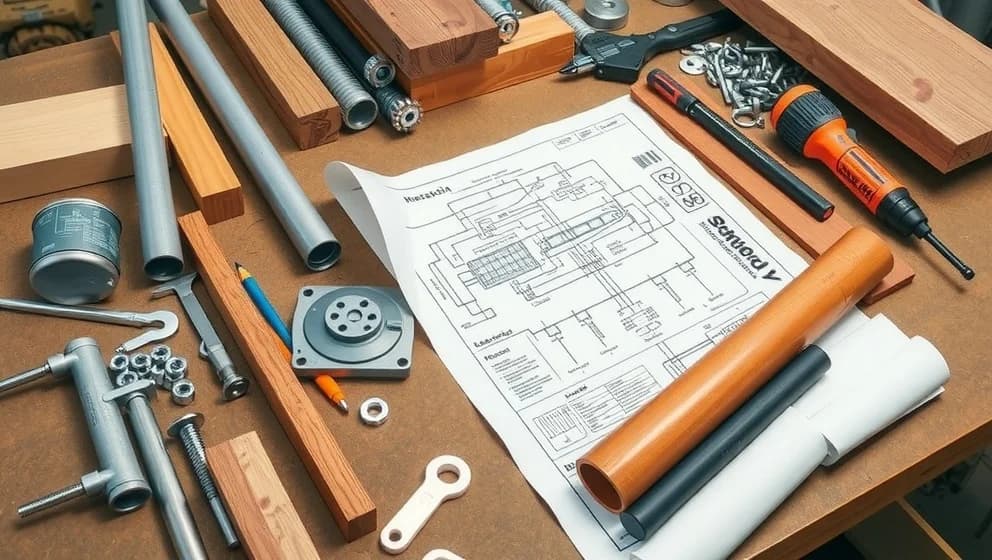 Bygga egen spårsläde från ritning steg för steg