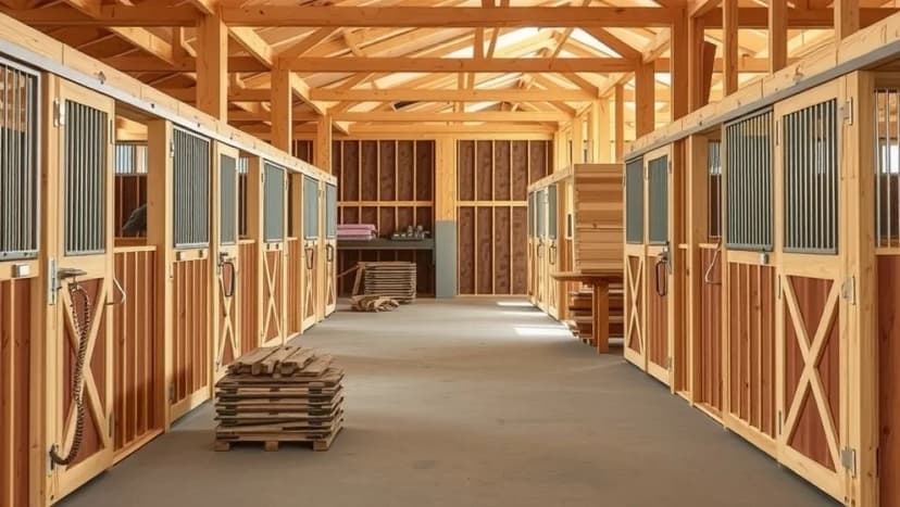 Bygga egen stallinredning själv hemma