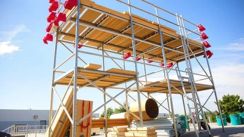 Hur bygger du egen byggställning