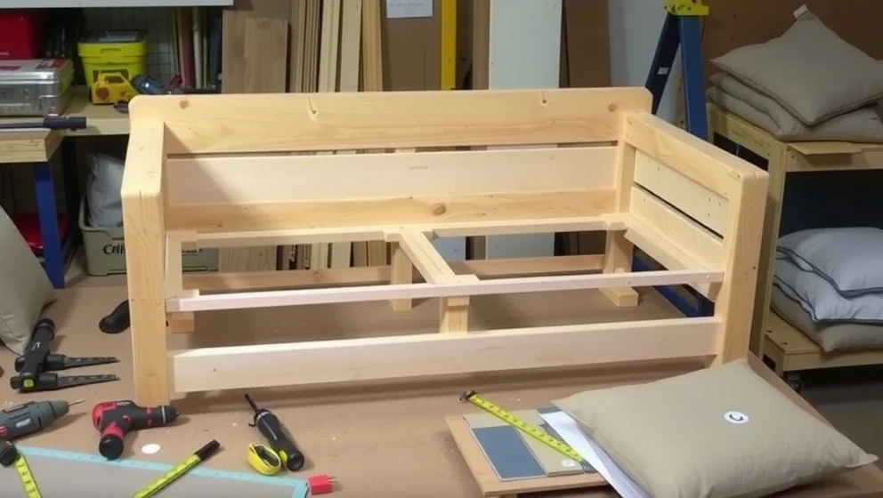 Hur bygger du egen loungesoffa