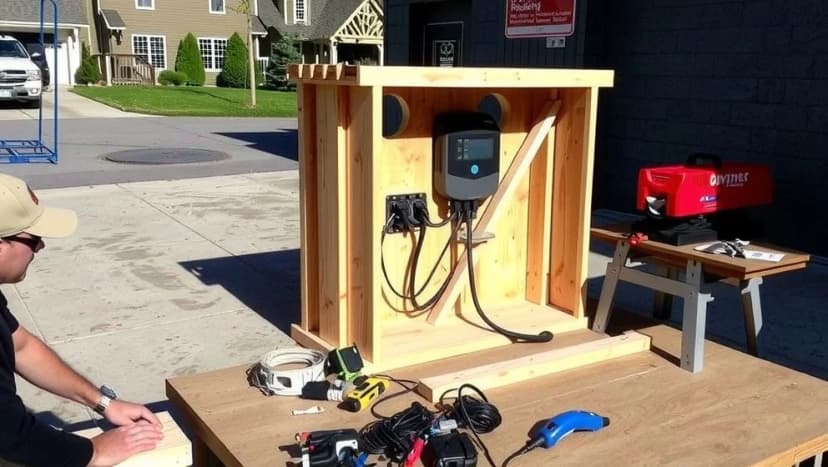 Kan du bygga egen laddstolpe själv