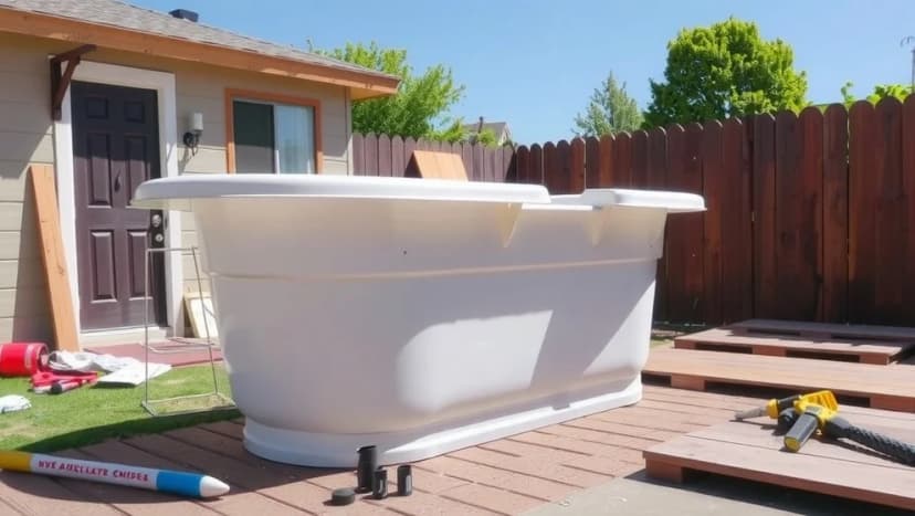 Så bygger du din egen badtunna i plast