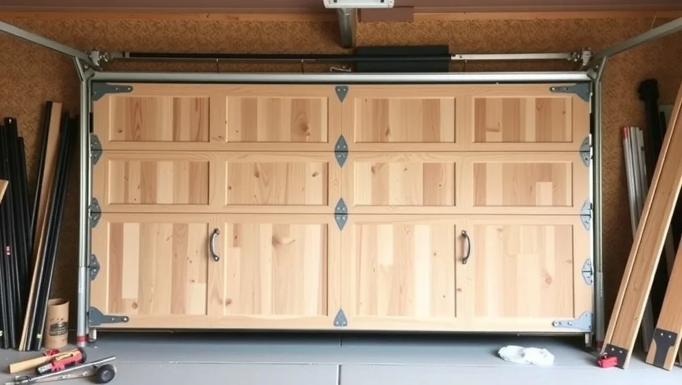 Så bygger du din egen garageport