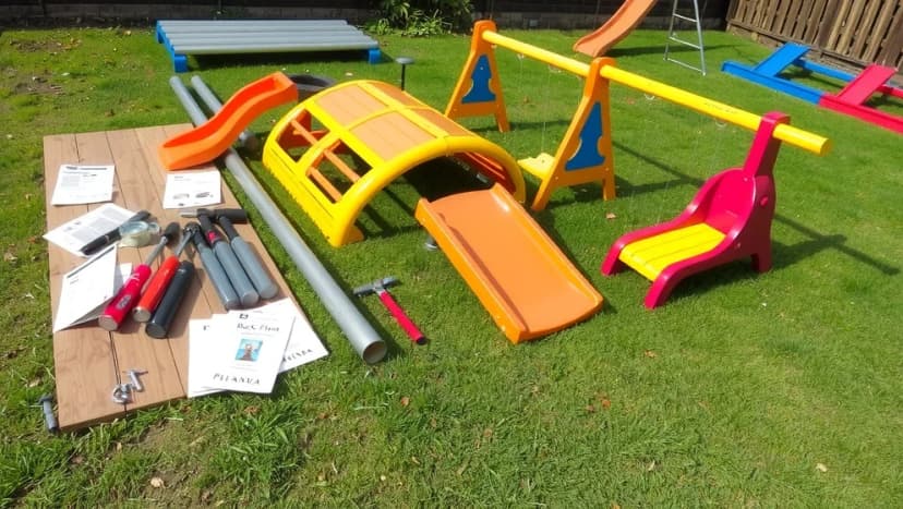 Så bygger du din egen lekplats