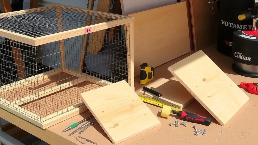 Så bygger du din egen marsvinsbur