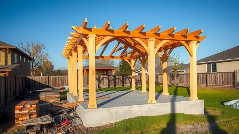 Så bygger du din egen paviljong