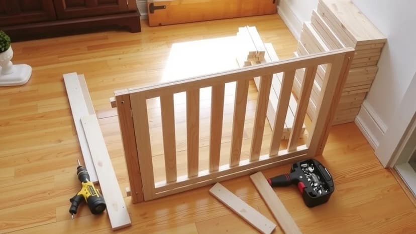 Så bygger du egen barngrind hemma