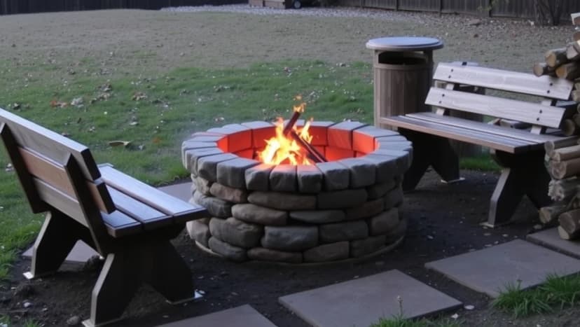 Så bygger du egen eldstad utomhus