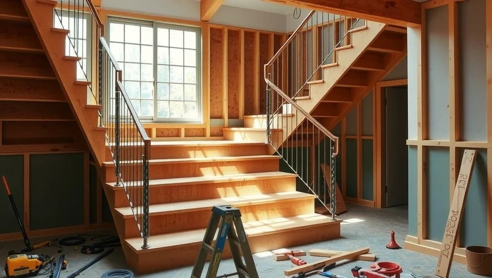 Så bygger du egen trappa inomhus