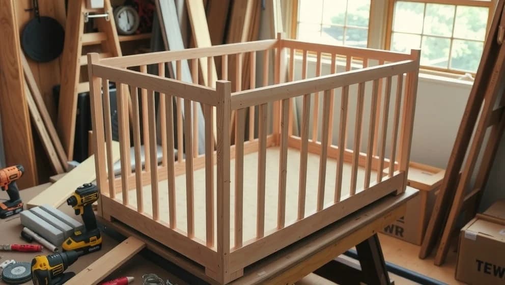 Så bygger du en barnsäng själv