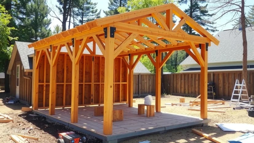 Så bygger du en egen paviljong i trä