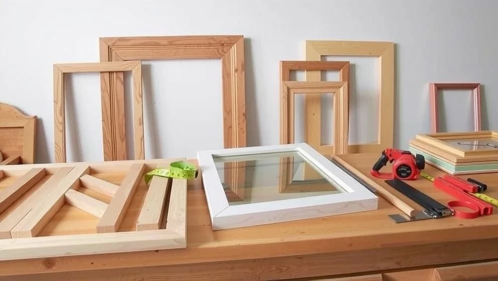 Så bygger du en egen tavelram hemma
